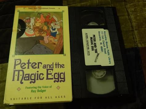 Peter and the magical egg vhs tape